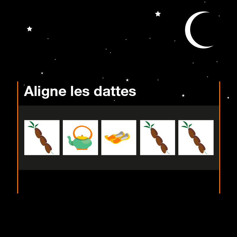 GIF alligner les dattes _ Instant gagnant